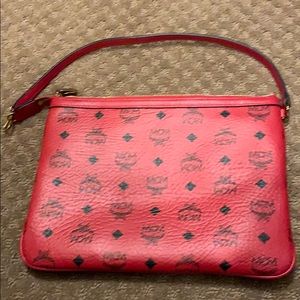 Red MCM clutch